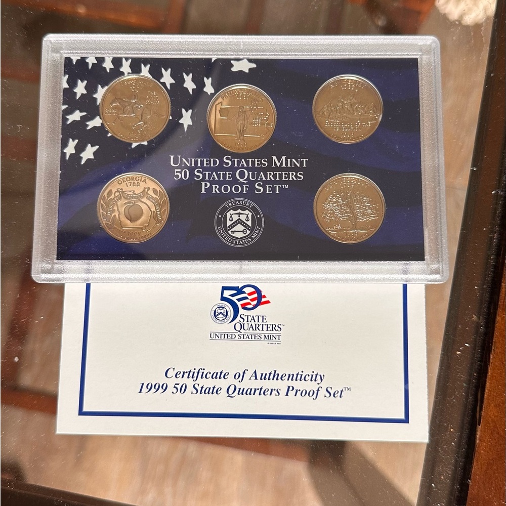 United States Mint 50 State Quarters Proof Set